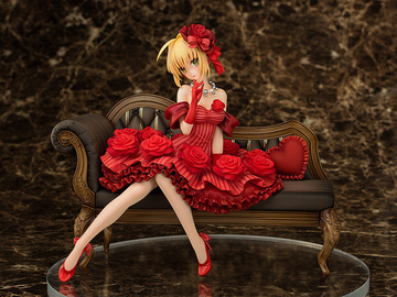 Saber EXTRA (Idol Emperor/Nero), Fate/Extra, Fate/Stay Night, Aquamarine, Pre-Painted, 1/7